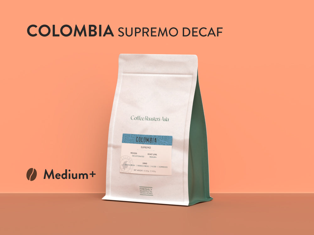 Decaf Colombia coffee, 低因咖啡 － 哥倫比亞