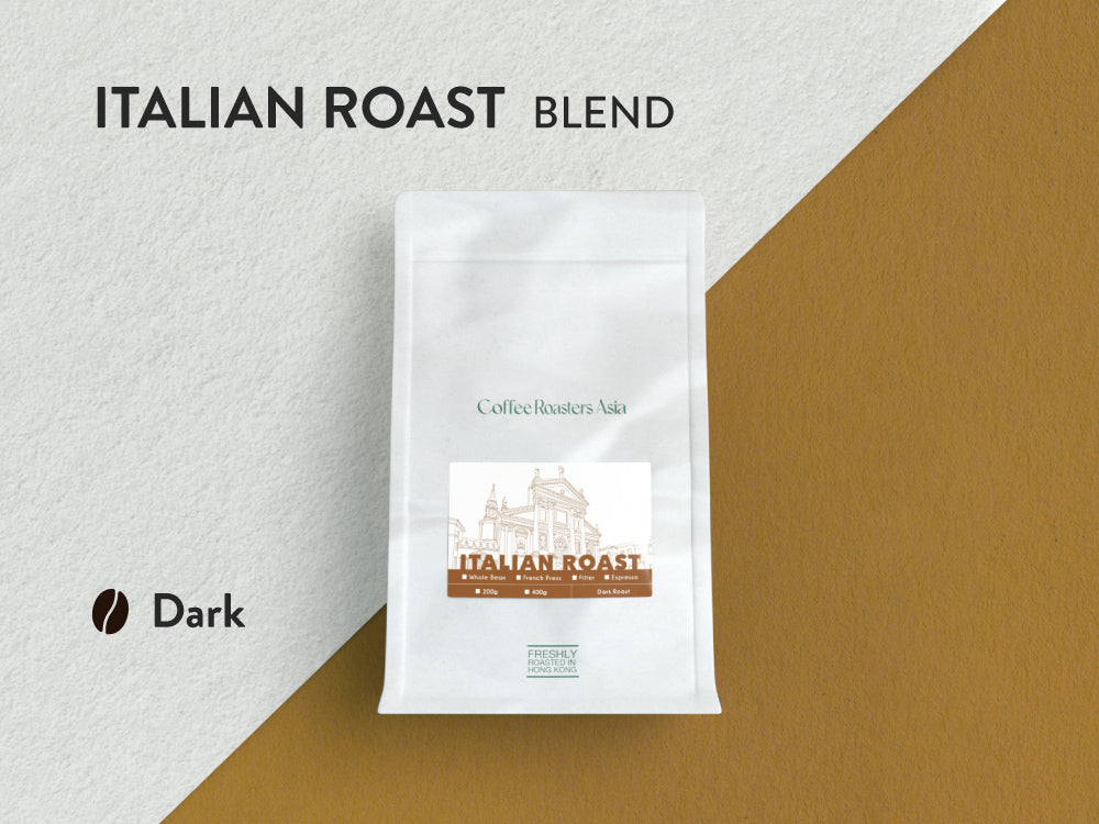 Italian Roast Blend Coffee｜Coffee Roasters Asia