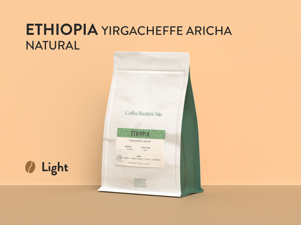 Ethiopia Yirgacheffe Aricha Natural Coffee , 埃塞俄比亞 耶加雪夫·阿里卡日曬咖啡