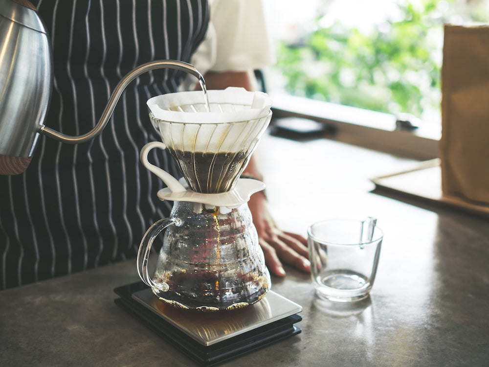 hand drip coffee
