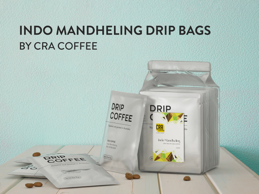 Indo Mandheling Drip Bags by CRA Coffee