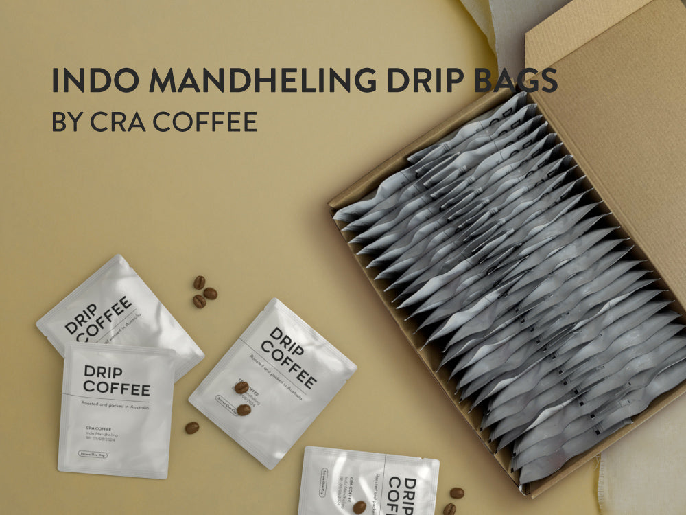 Indo Mandheling Drip Bags By CRA Coffee
